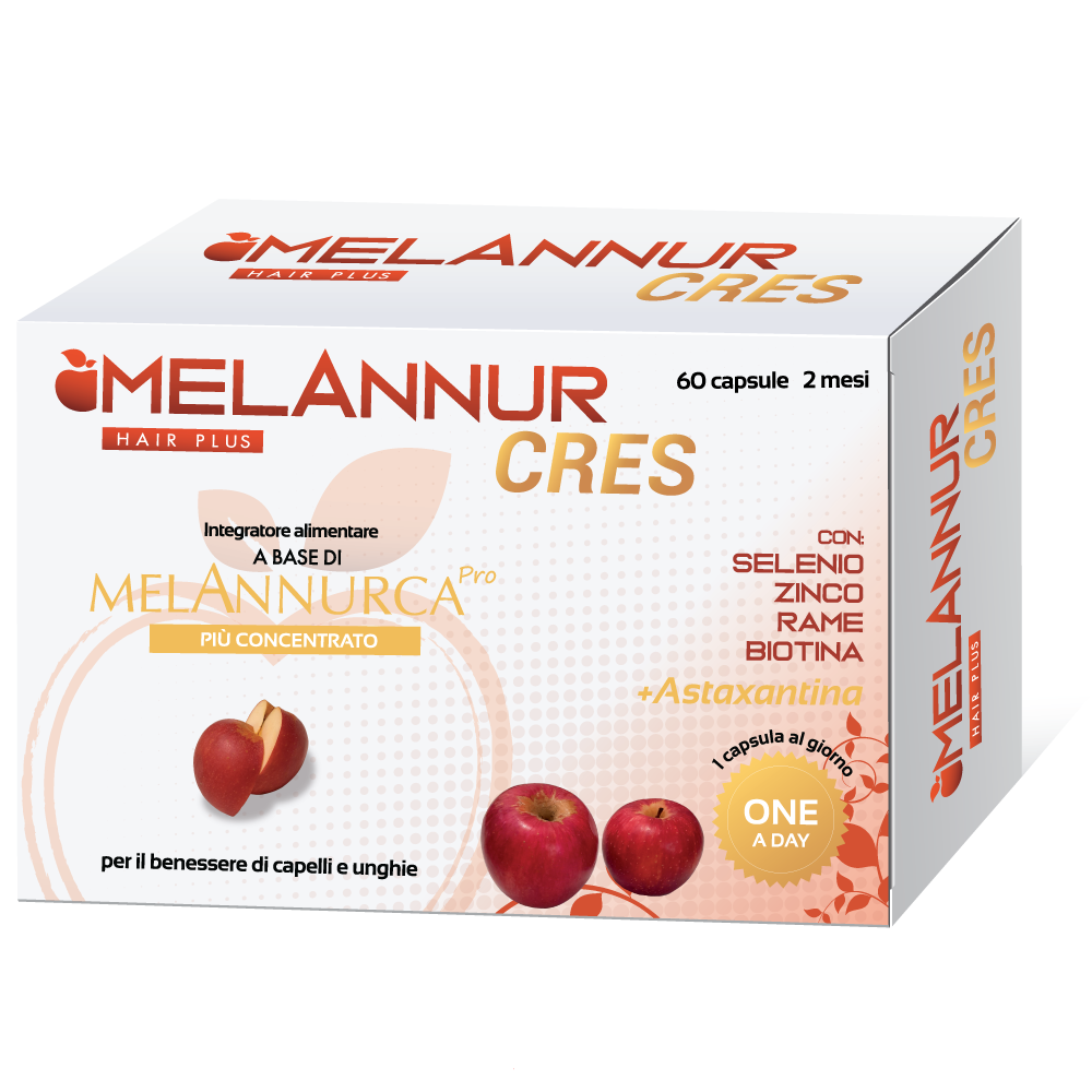 Confezione MelannurCres da 60 capsule